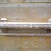 Rustic Maine Cedar Log Bathroom Shelf w/bar
