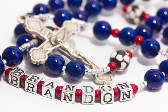 Customized Boy's Rosary