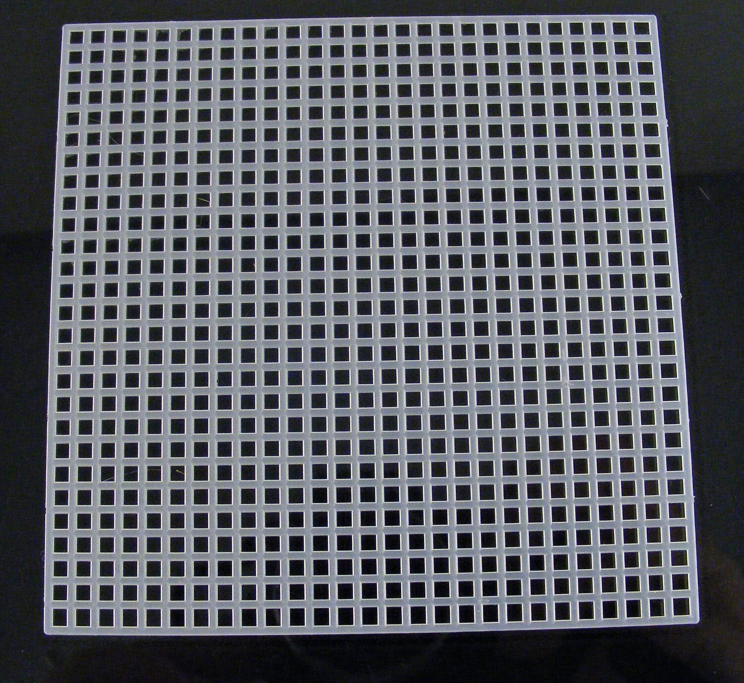 Plastic Cross Stitch Needlepoint Canvas Squares Lot of 9