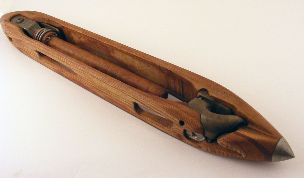 Vintage Loom Flying Shuttle Weavers Wooden Tool