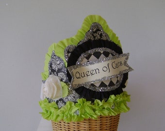 Birthday Party Crown/Hat- QUEEN OF CANDLES or customize any way