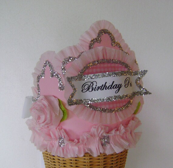 Birthday Crown/Hat BIRTHDAY PRINCESS or customize- Adult or Child Il_570xn