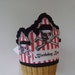 Pirate Birthday hat/crown - boys birthday- scull and crossbones