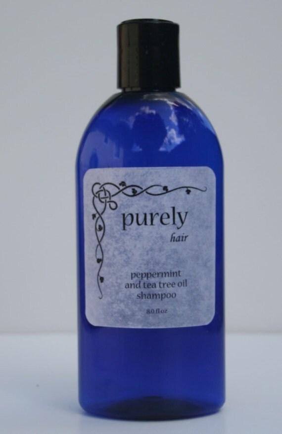 Peppermint and Tea Tree Oil Shampoo sulfate and paraben free