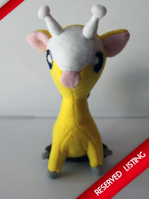 pokemon girafarig plush