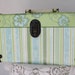 Vintage upcycled Jewelry Make up Carry on Case Embellished Floral
