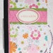 Upcycled Adorable Pink Floral Feminine Notebook Journal Diary by My Cozy Cottage Designs