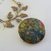 Owl Locket - PICASSO'S Owls - Vintage LOCKET Necklace