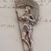 Saint Joan of Arc Brooch Pin - Vintage Fleur De Lis Brass French Brooch by Chloes Vintage Jewelry