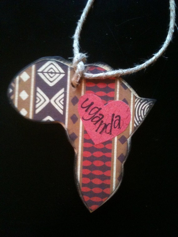 uganda africa christmas ornament uganda africa christmas ornament