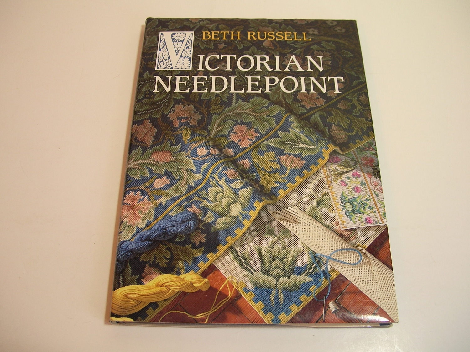Victorian Needlepoint Vintage Book