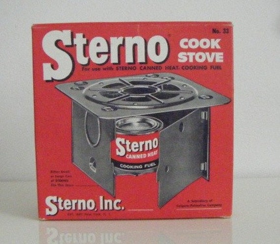 Vintage Sterno Folding Cook Stove by onebag on Etsy