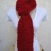 Original Cozy Comfort Scarf in Candy Apple (Red)