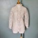 20 Dollar Sale Vintage 50s Lace Blouse, Women Medium/Large