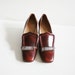 Vintage 60s Rosina Ferragamo Schiavone - Red Brown Heels - Women 6.5 Narrow