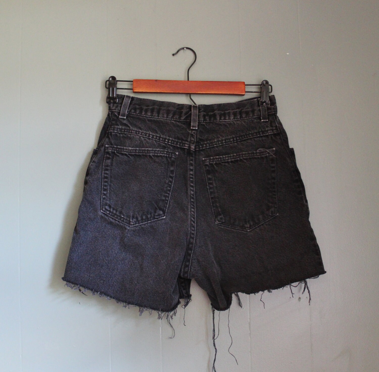 Vintage 80s Two Twenty Cut Off Denim Shorts Women Small