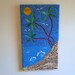 Breaking Waves Mosaic, Beach Home Decor, Coastal Home Decor, Beach Wall Art, Beach Chic