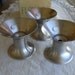 SALE, 1950 lLILY TULIP VEE Ice Cream Soda Fountain Cup Holders (set of 3) was 25 now 20