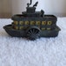 Metal Cast Double Decker Paddle Boat Pencil Sharpener , plastic portholes, 40s or 50s Hong Kong
