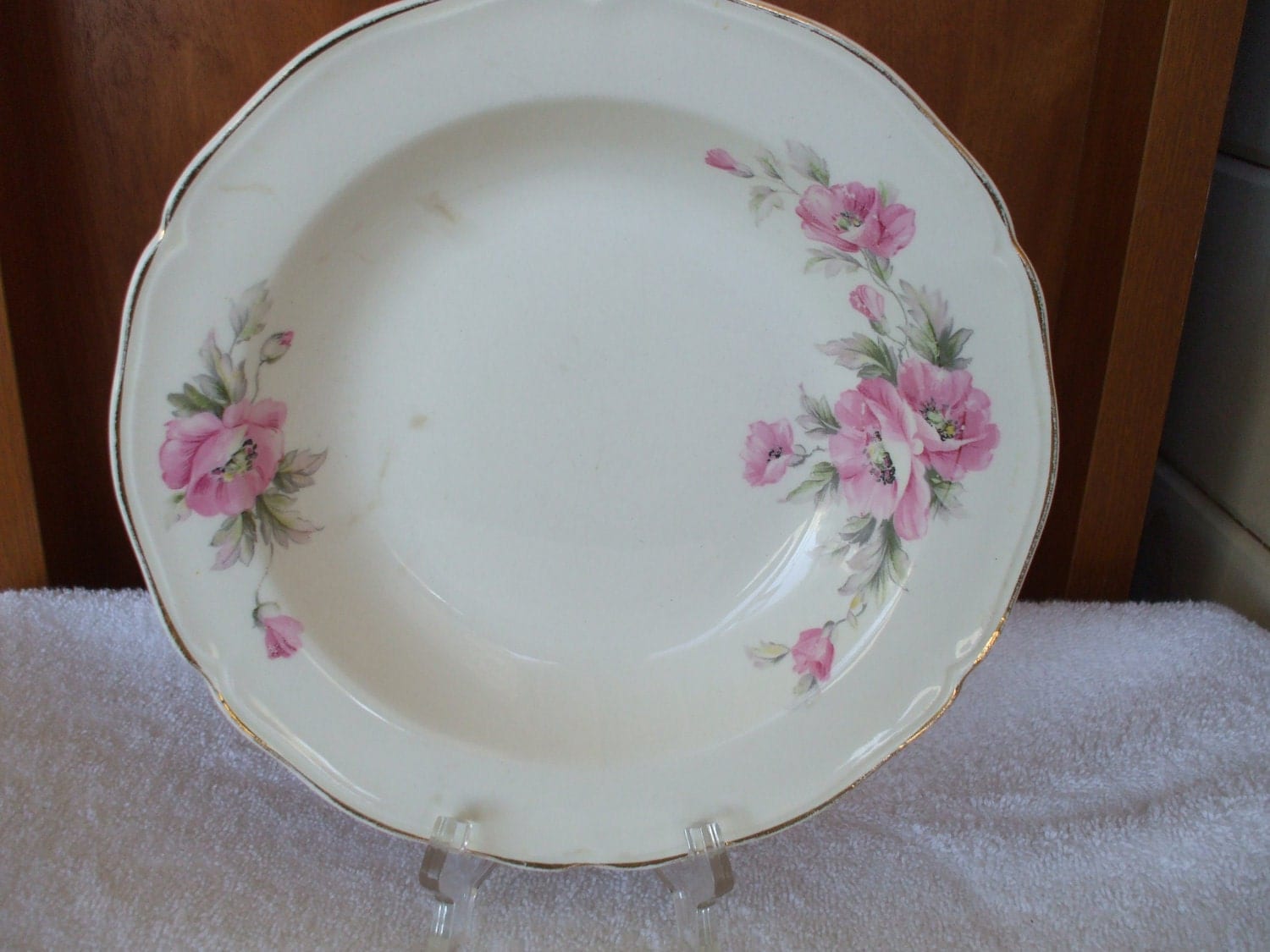 Semi Vitreous Edwin M Knowles China Bowl Cereal Fruit