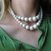 vintage COCONUT 1960s necklace