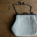 vintage beaded purse / 1920s accessories / COUNTESS