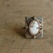 vintage locket ring / 1930s jewelry / DECENT FOLK