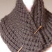 Hand Knitted Baby Alpaca Cowl