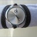 Handmade double strap multi Leather wrap bracelet leather watch WORLDWIDE FREE SHIPPING