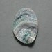 Chalcedony Druzy freeform 24X34mm designer cab