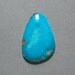 10% Off Summer Sale TURQUOISE cabochon 26X38mm freeform designer cab
