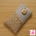 Padded iPhone 4 sleeve / iPod case / cell phone protector