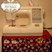 Sewing Machine Organizer PDF Sewing Pattern - Get Organized - Multiple Pockets and Pin Cushion - by BlissfulPatterns