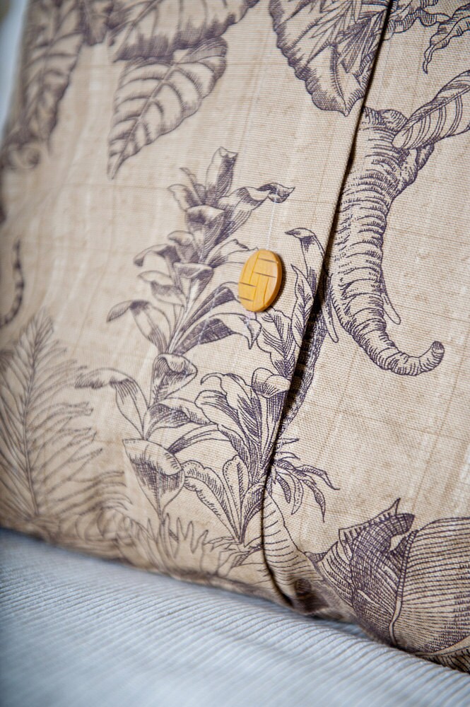 Button Closure Pillow Case PDF SEWING PATTERN Instant