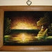 SHIMMERING LAKE PAINTING