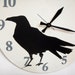 Raven Wall Clock