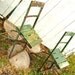 Vintage Bistro Chairs/Stadium Chairs From Soldiers Field Chicago Possibly// Chippy Green