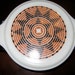 Vintage Pyrex Casserole Dish COMPLETE with Lid and Carrier-3 Pieces in ALL-Charcoal and Orange -Some don't like it hot