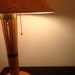 RESERVED FOR R... till 5/6/13 Vintage Mid Century Modern Rattan Split Rattan Bamboo Lamp