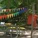 Rainbow Fabric Banner Bunting Garland Everybody love's a Rainbow by InYourBones
