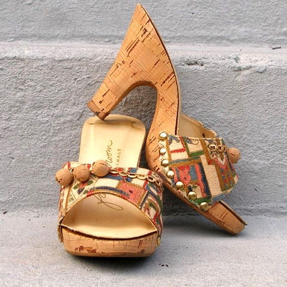 cork platform pumps