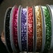 Glitter Ribbon- 5 yds. (available in 20 colors)