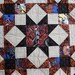 RESERVED Dancing in the Moonlight 27 inch quilted table centerpiece in Halloween fabrics