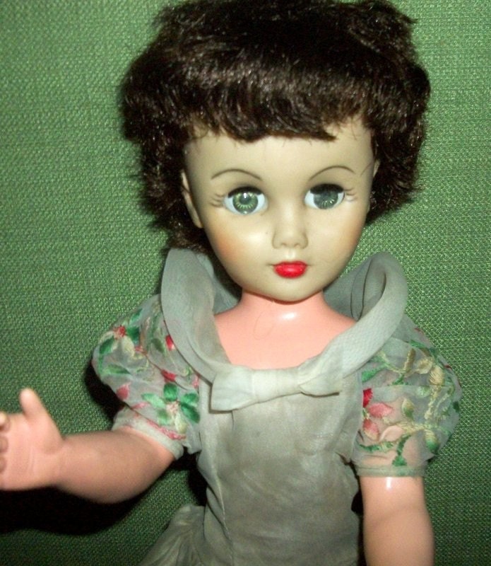 Vintage 1960's Fashion Doll Original Dress High Heels