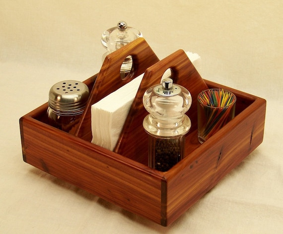kitchen table top caddy
