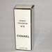 Vintage Chanel no 5 box