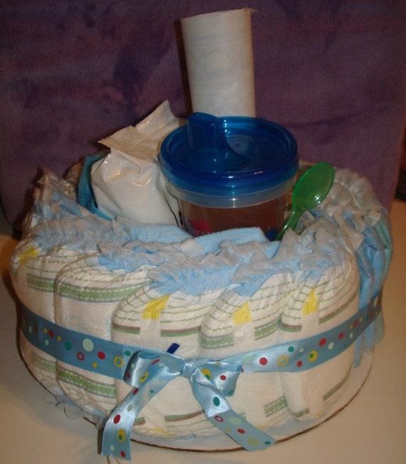 Items similar to Disney Cars BOY PULL UP Diaper Cake Potty