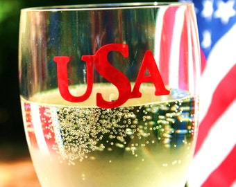 Glass Tatz - USA (beverage cling)