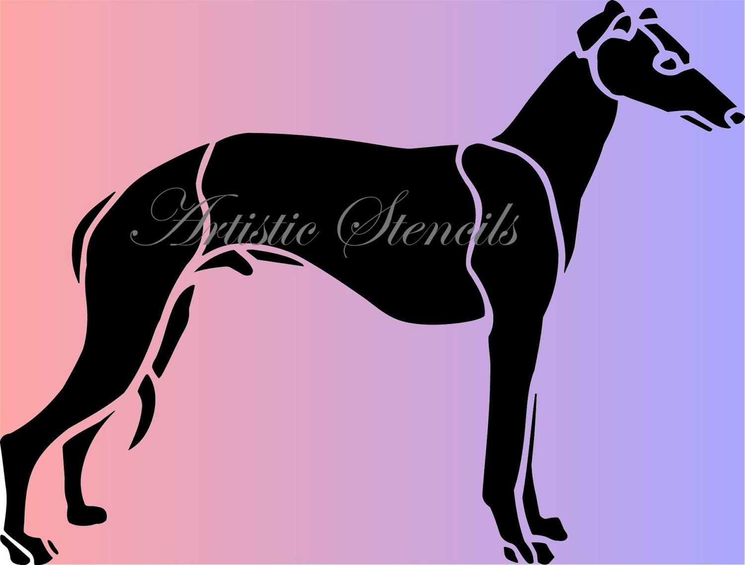 stencil-greyhound-dog-8-x-10