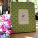 SPRING FLING Picture Frame 5 x 7 or Wall Mirror SASSY Lavender n Lime